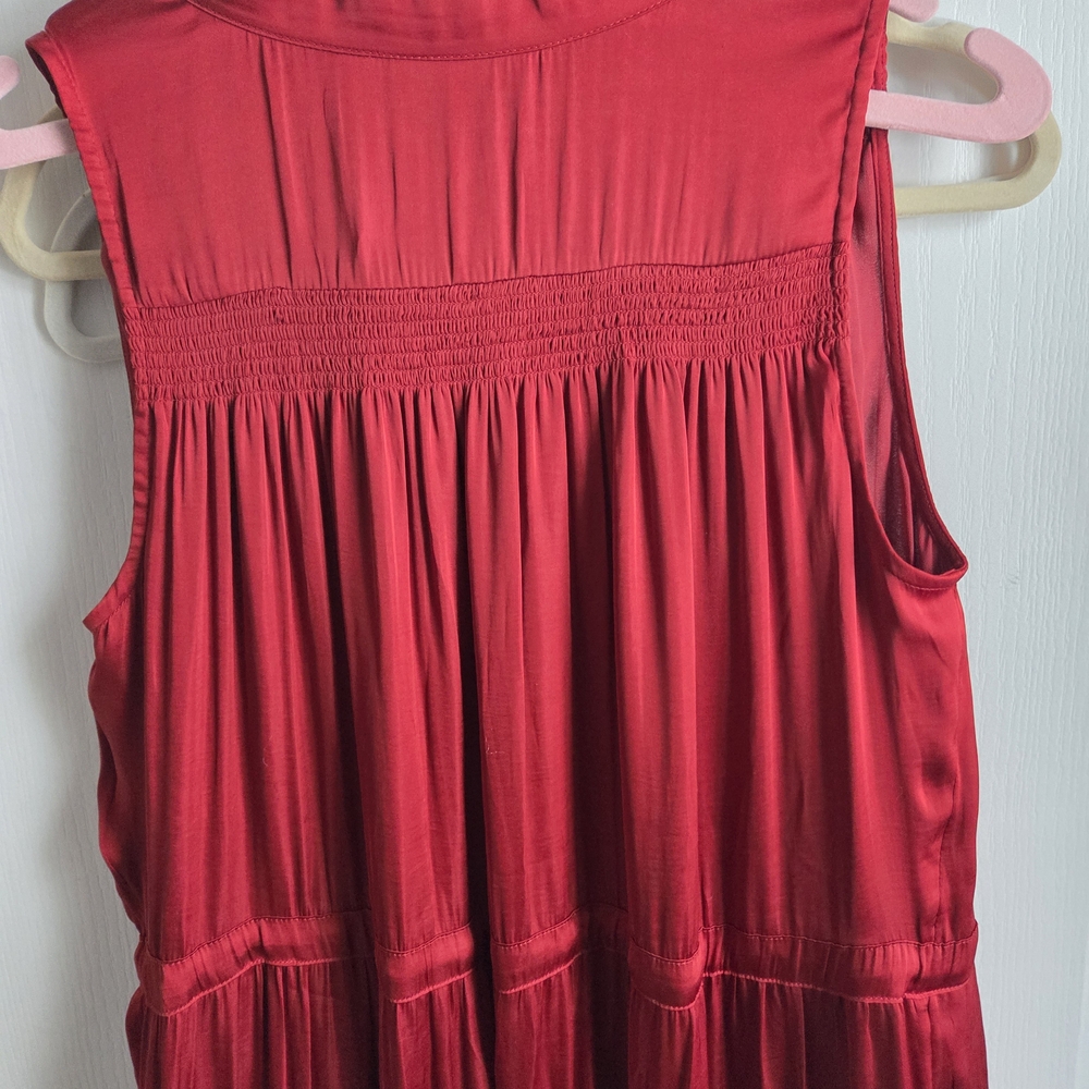 Banana Republic Red Women's Dress - Picture 6 of 8